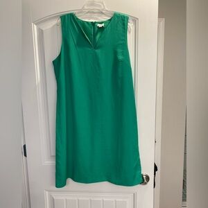 J. Crew Vibrant green sheath Dress size 16 Kelly green holiday Christmas